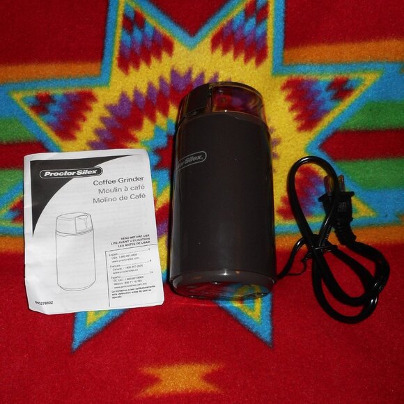 PROCTOR-SILEX DURABLE COFFEE GRINDER MODEL #80300 *OPEN BOX - Picture 2 of 6